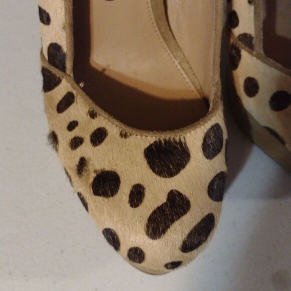 Chinese laundry leopard cheetah animal print w platforms high heel - Picture 2 of 14